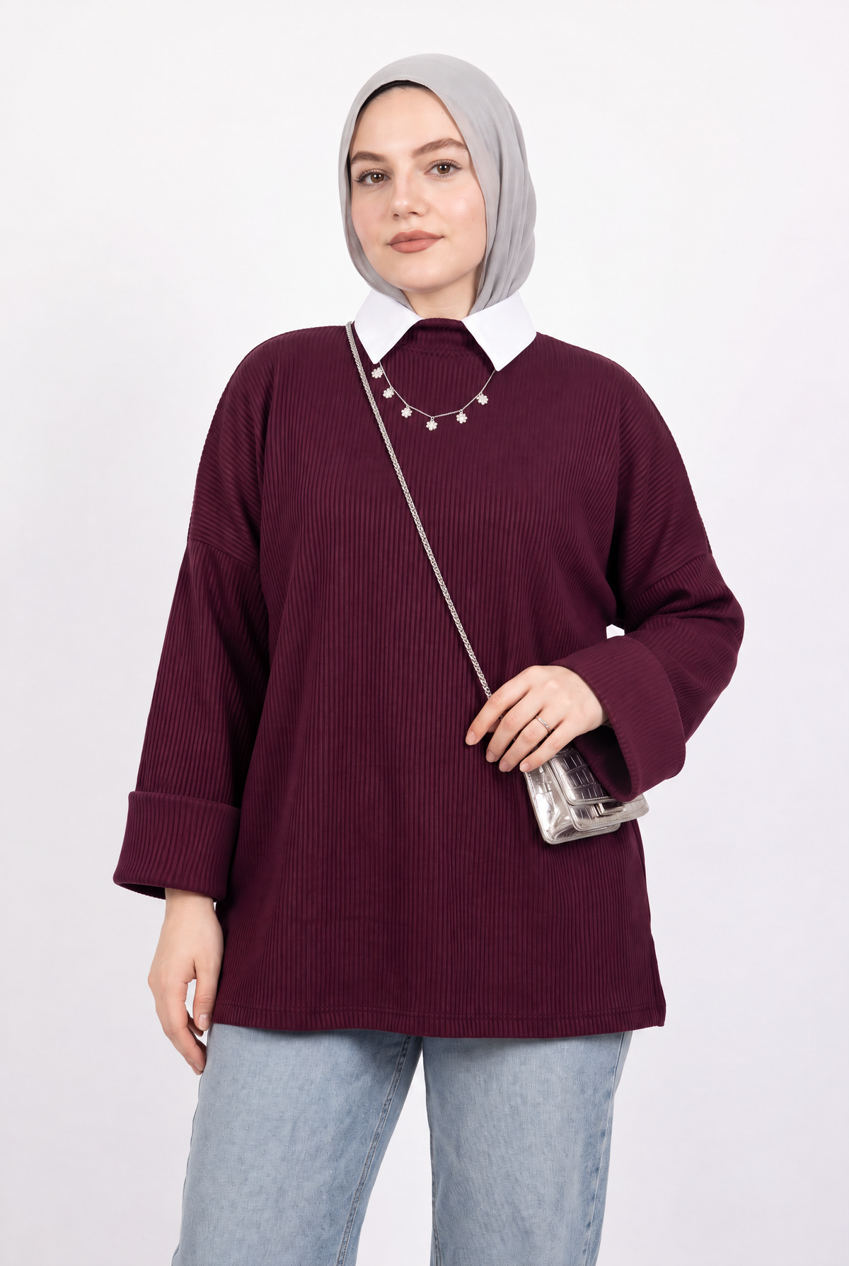 Lila pullover